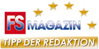 'Tipp der Redaktion' from the German magazine FS Magazin